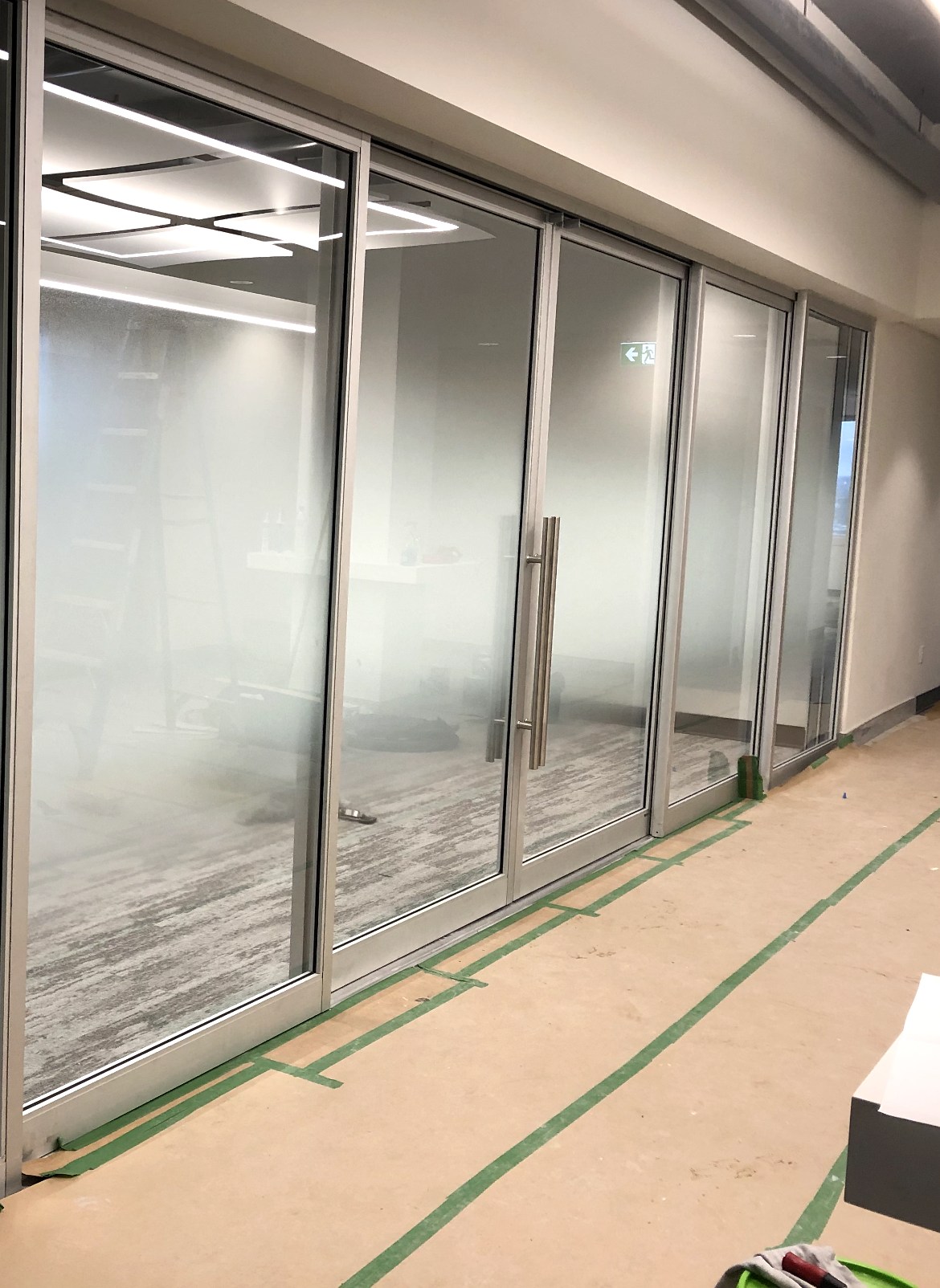 Frosted privacy film