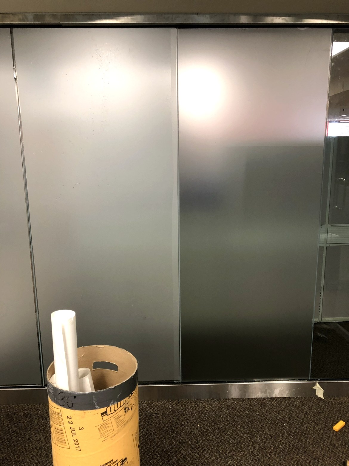 Frosted privacy film