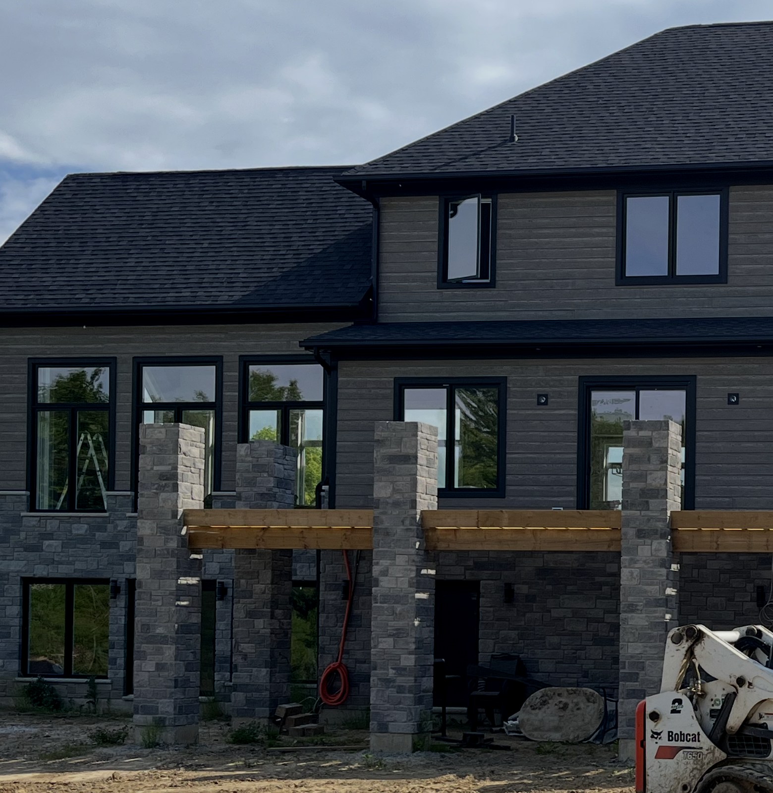 Custom home, solar control film